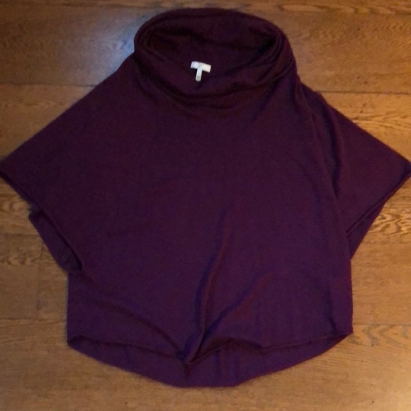 Joie Celia Cowl Neck Poncho Pullover Sweater M - Picture 1 of 4